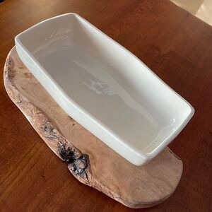 Vintage Red Wing Pottery Rectangle Bowl / Planter